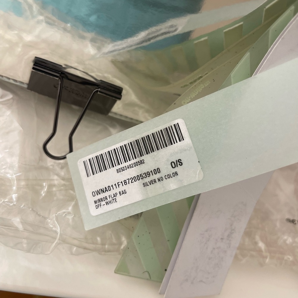 off -white mirror flap bag - Picture 4 of 5